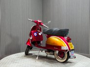 Piaggio Vespa Douglas 125 2002 SHOWING 1,563 MILES GOOD RUNNING GEARED SCOOTER 125CC 6