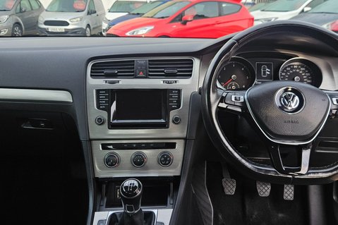 Volkswagen Golf MATCH TDI BLUEMOTION TECHNOLOGY LOOK! £20 TAX!DAB,BLUETOOTH 5