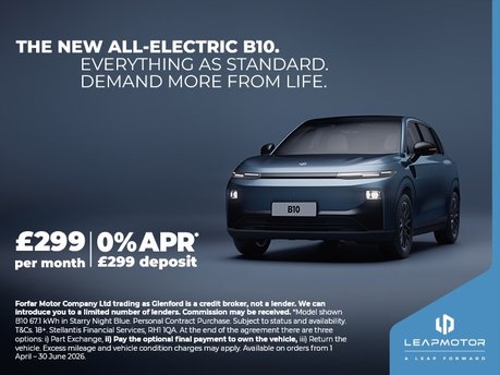 The new Leapmotor B10, from £299 per month