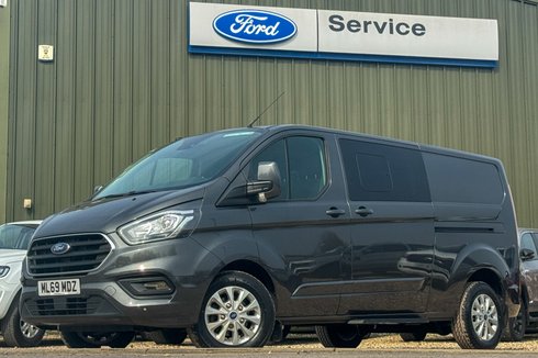 2019 Ford Transit Crew Cab LWB L3H2 Medium Roof Leader 350 Air Con Nav Sensors EURO 6 — thumbnail 35 of 48