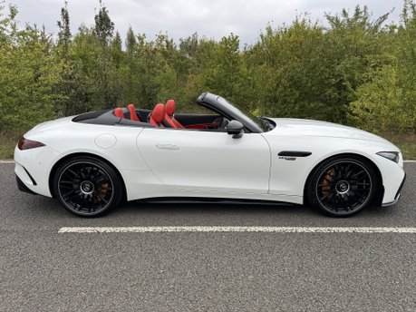 Mercedes-Benz SL Series SL63 AMG Performance V8 BiTurbo 4Matic+ Auto Petrol Convertible RED LEATHER 6