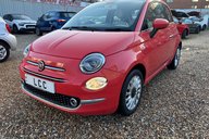 Fiat 500 1.2 LOUNGE LOOK! JUST 62000 MILES! 1 PREVIOUS KEEPER! GLASS ROOF ,BLUETOOTH 4
