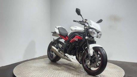 Triumph Street Triple R 2015 15K QUICK SHIFTER ARROW EXHAUST NEW MOT NAKED BIKE 3