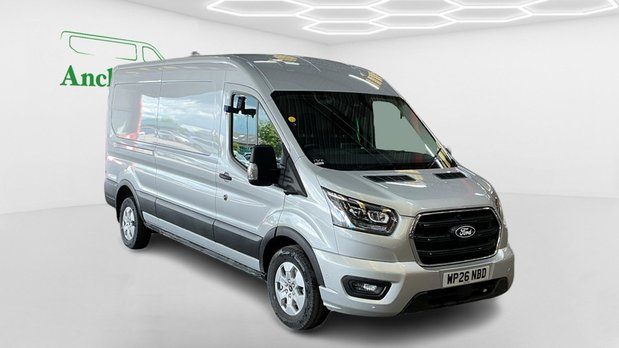 Ford Transit AUTO LWB L3H2 Medium Roof Limited Air Con Alloys Sensors Cam EURO 6 2