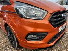 FORD TRANSIT CUSTOM CREW CAB SWB L1H1 LOW ROOF SPORT 320 AIR SELECT KX22 LLJ...