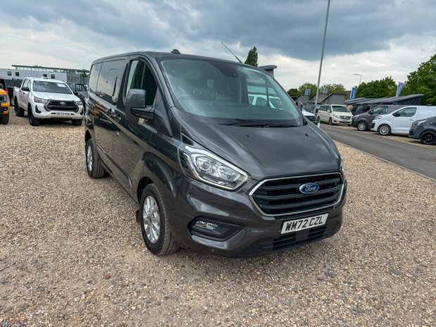 Ford Transit Custom Crew Cab AUTO SWB L1H1 Low Roof Limited 320 Air Con Alloys Nav Euro 6 5