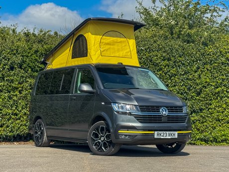 Volkswagen Transporter Camper | Pop Top | AUTO | 4 Berth | Kitchen | Solar | NO VAT | Euro 6