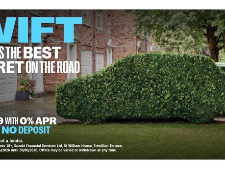 SUZUKI SWIFT 4 YEAR 0% OFFER