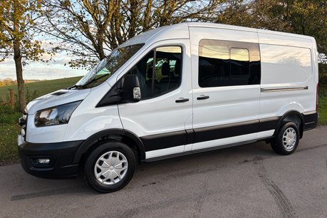 Ford Transit 350 L3 H2 130 ps Trend Double Cab in Van - Air Con