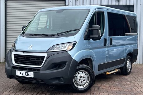 Peugeot Boxer 2.2 BlueHDi 333 S Window Van 5dr Diesel Manual L1 H1 Euro 6 (s/s) (120 ps) 5
