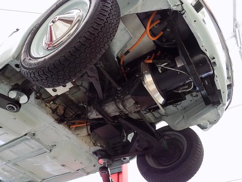 Fiat 500F Electric Conversion 22