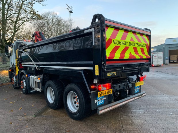 Iveco X-Way X-Way AD360X46Z Thompson Tipper & Palfinger Crane 12