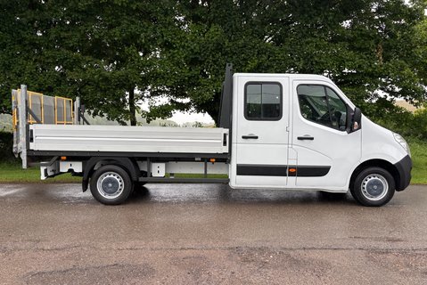 Vauxhall Movano F3500 L3 H1 125 ps Cdti Crew Cab Dropside with Tail Lift - Air Con 8