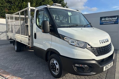 Iveco Daily 35C14 Beavertail Lawnmower Body - Large Ramp - Removable Cages