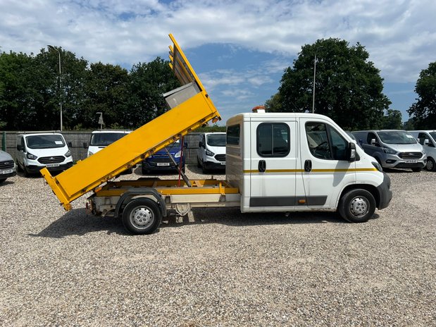 Peugeot Boxer Tipper LWB L3 7 Seater Bluetooth Tow Bar EURO 6 NO VAT 11