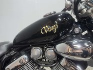 Yamaha Virago 535 XV 1994 ONLY 19K NEW MOT LIGHTWEIGHT CRUISER BIKE 23