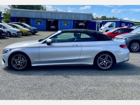 Mercedes-Benz C Class 2.1 C220d AMG Line (Premium Plus) Cabriolet G-Tronic+ Euro 6 (s/s) 2dr 10